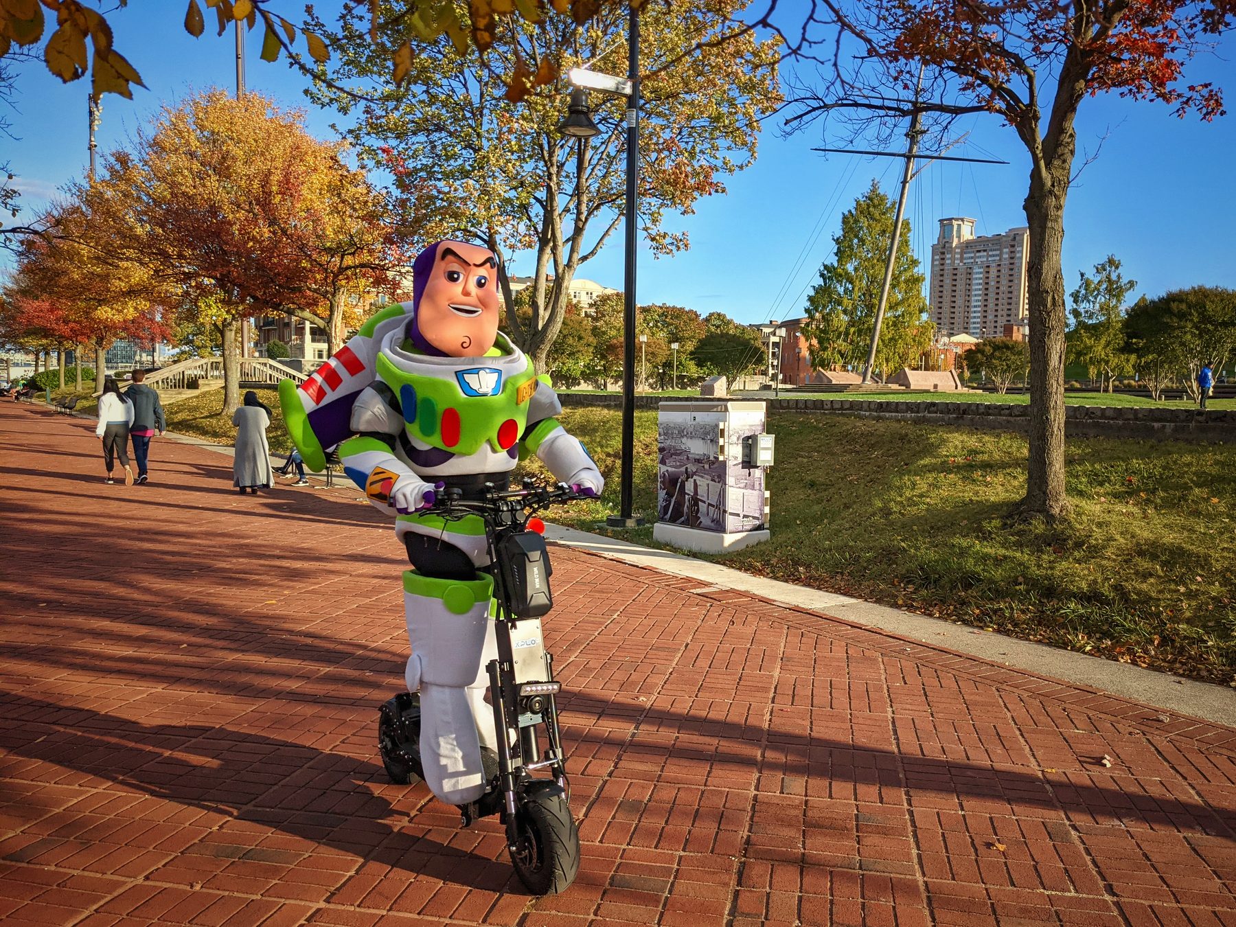 Street scene in downtown Baltimore