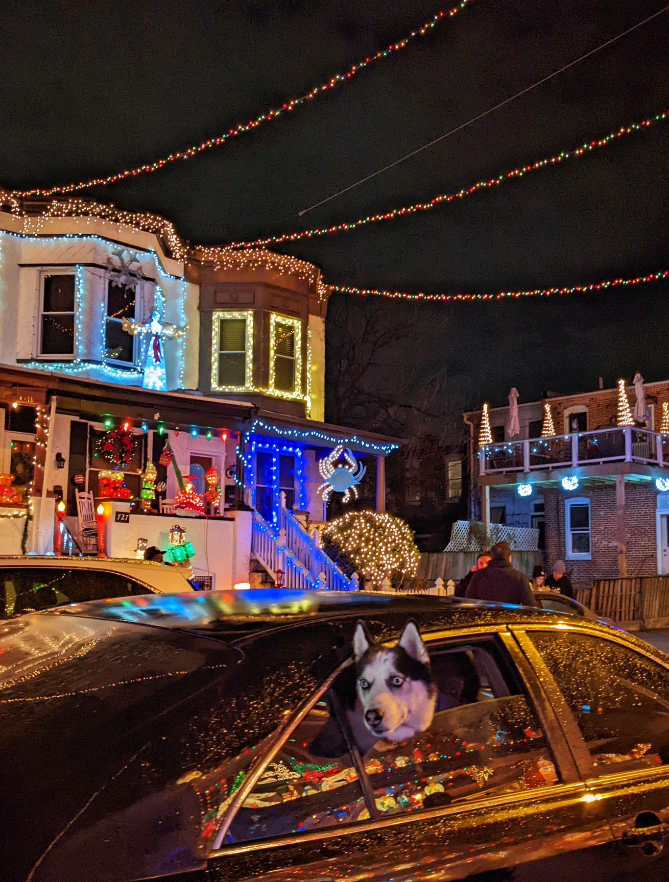Street scene in downtown Baltimore